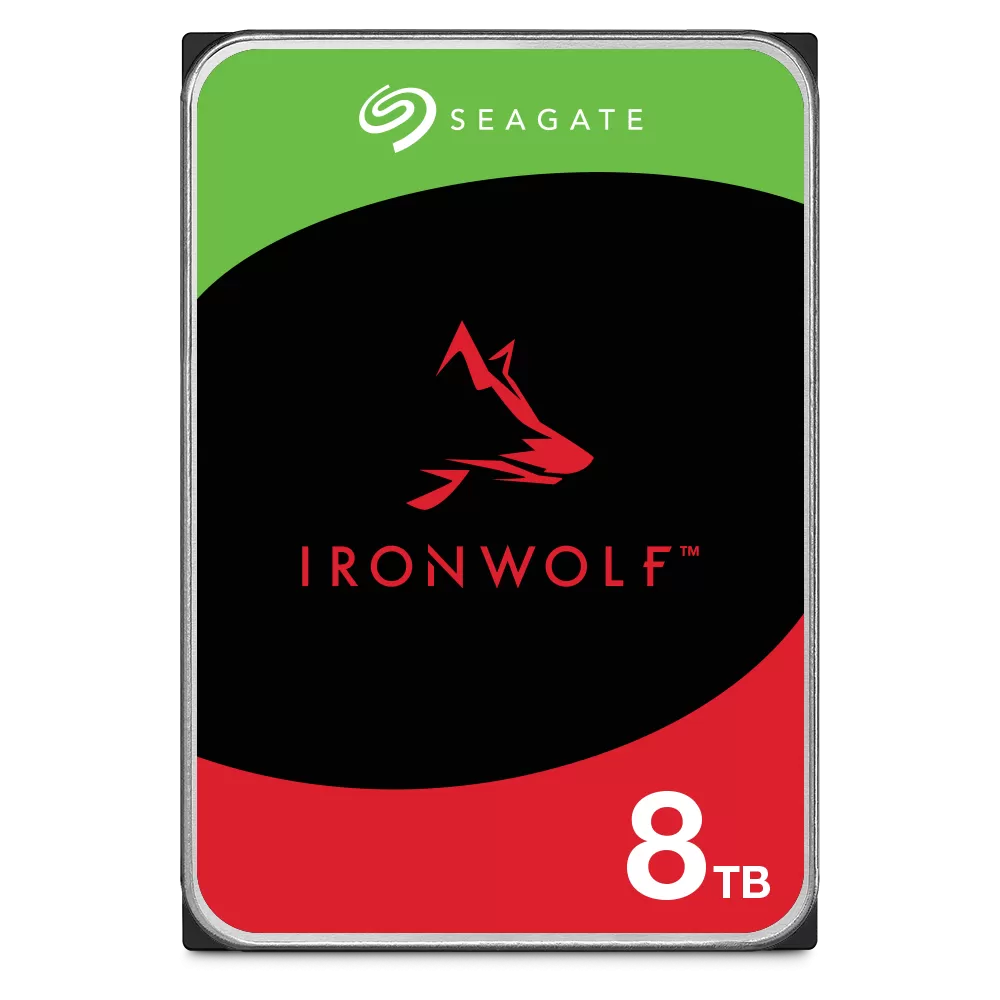 Hard Disk Desktop Seagate IronWolf 8TB 5400RPM 256MB SATA III