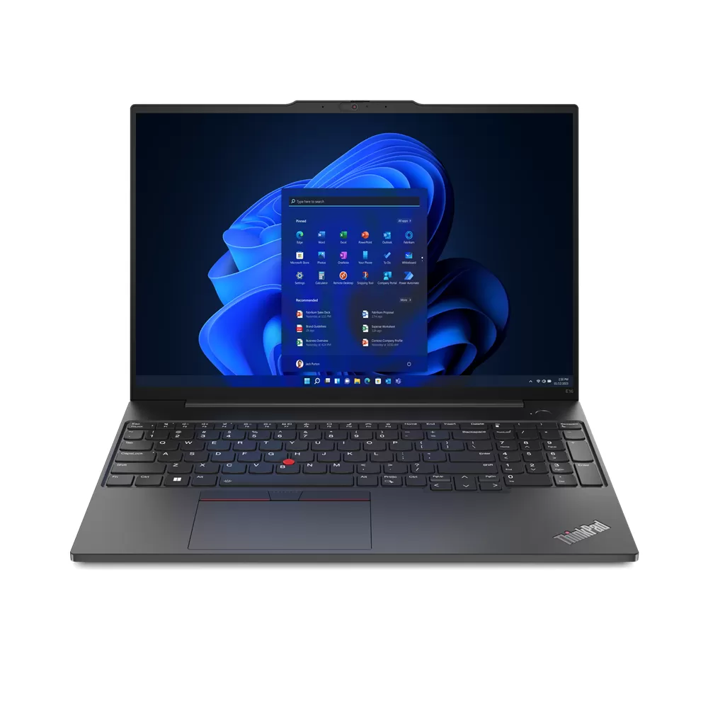 Notebook Lenovo ThinkPad E16 Gen1 16" WUXGA Intel Core i7-13700H RAM 16GB SSD 512GB Windows 11 Pro Graphite Black