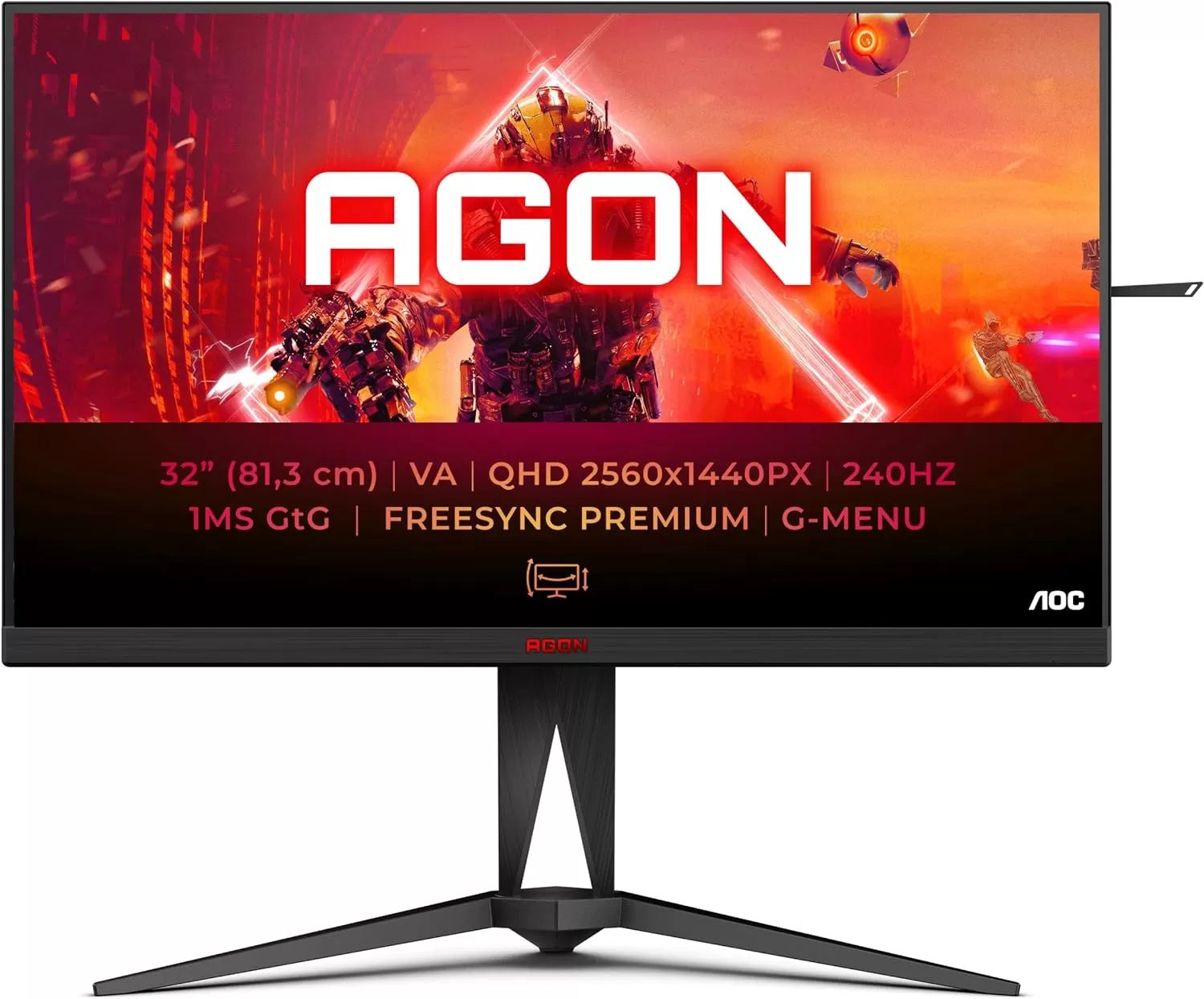 Monitor LED AOC AG325QZN/EU 31.5