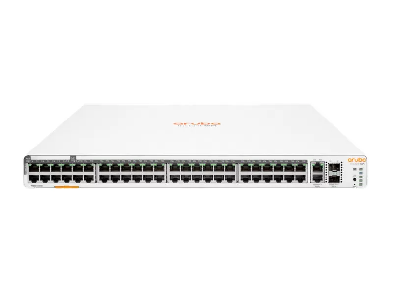 Switch HPE Aruba Instant On 1960 48G  cu management  cu PoE  48x1000Mbps RJ45 + 2xSFP+