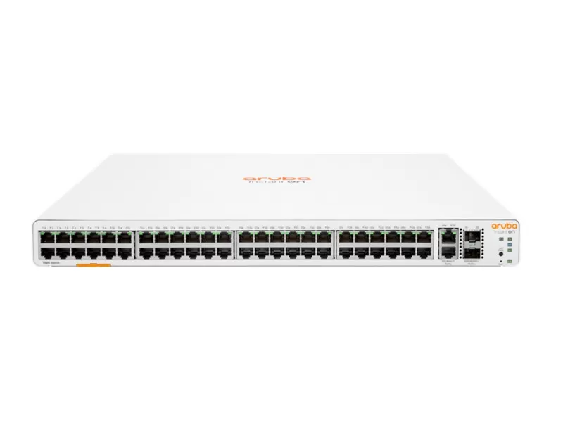 Switch HPE Aruba Instant On 1960 48G  cu management  fara PoE  48x1000Mbps RJ45 + 2xSFP+ + 2x10GBASE-T