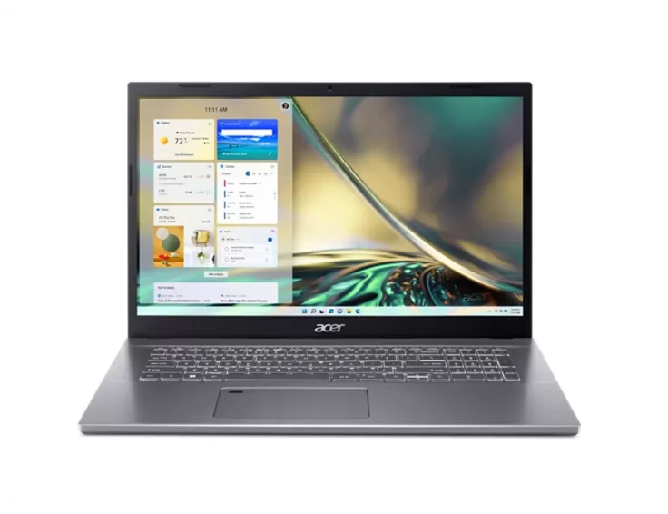 Notebook Acer Aspire A517-53G 17.3" Full HD Intel Core i7-1255U MX550-2GB RAM 8GB SSD 512GB No OS Gri DESIGILAT