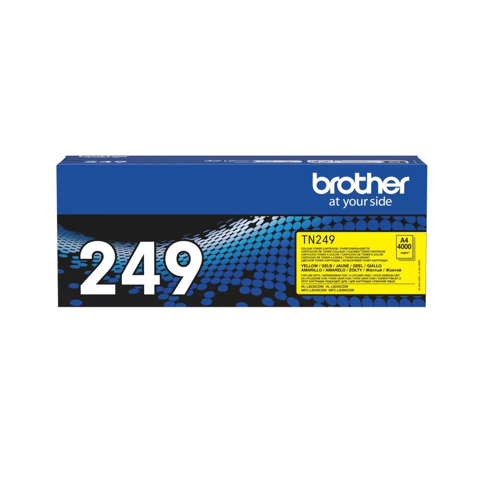 Cartus Toner Brother TN-249Y  4000 pagini  Yellow