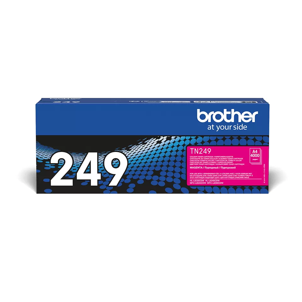 Cartus Toner Brother TN-249M 4000 pagini Magenta