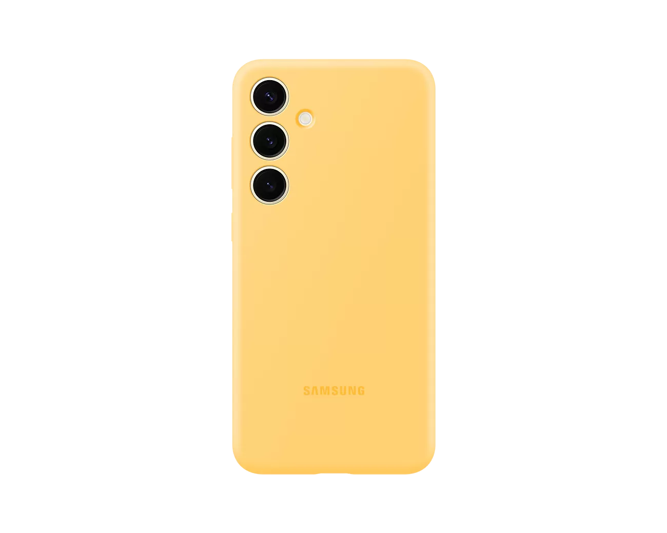 Husa Samsung Silicone Case pentru Galaxy S24 Plus Yellow