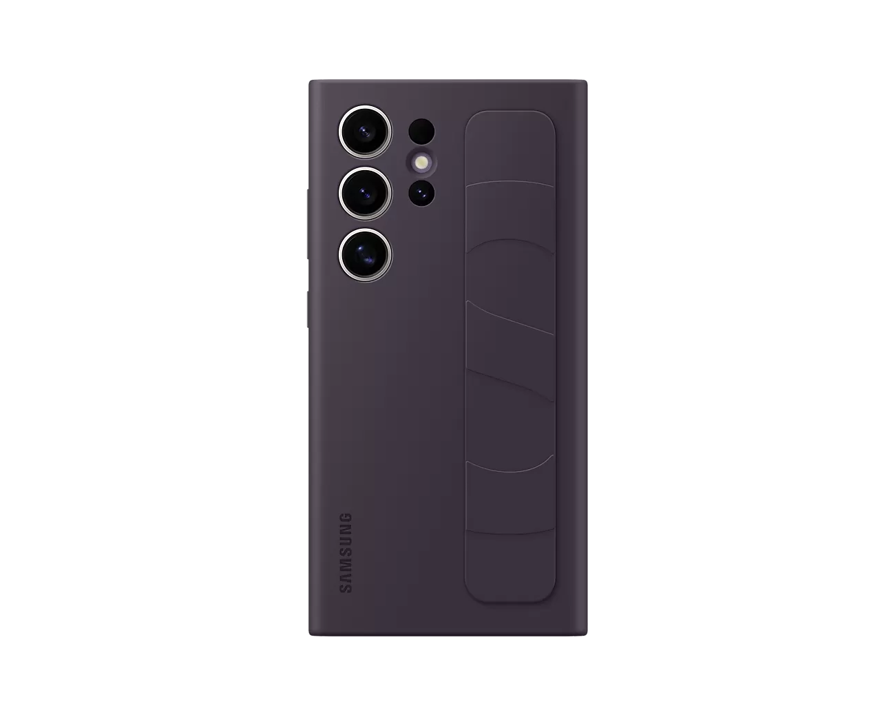 Husa Samsung Standing Grip pentru Galaxy S24 Ultra Dark Violet