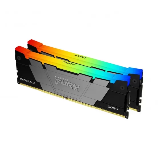 Memorie Desktop Kingston Fury Renegade RGB Black XMP 16GB(2 x 8GB) DDR4 4600MHz CL19