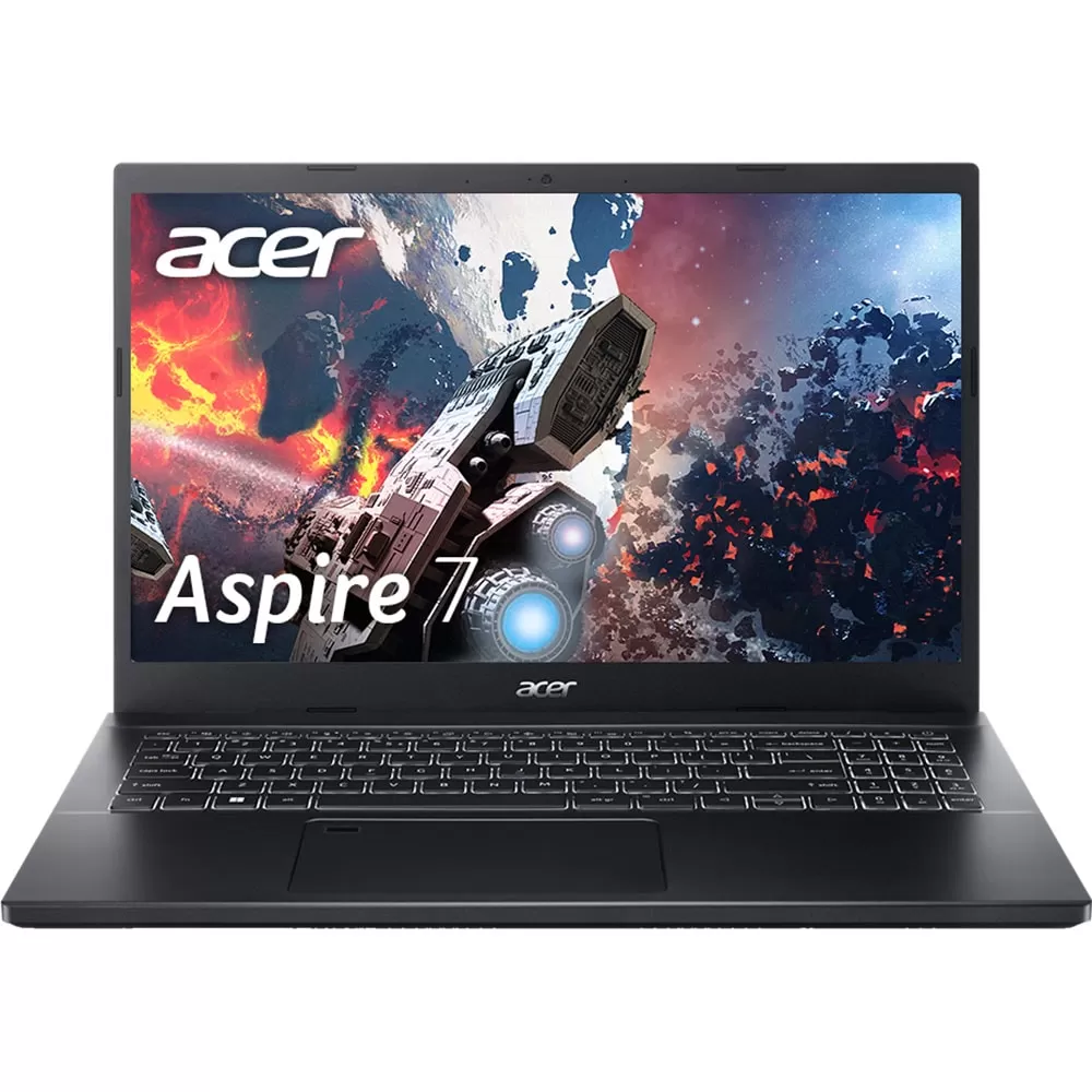 Notebook Acer Aspire A715-76G 15.6" Full HD Intel Core i5-12450H RTX 3050-4GB RAM 16GB SSD 512GB No OS Black