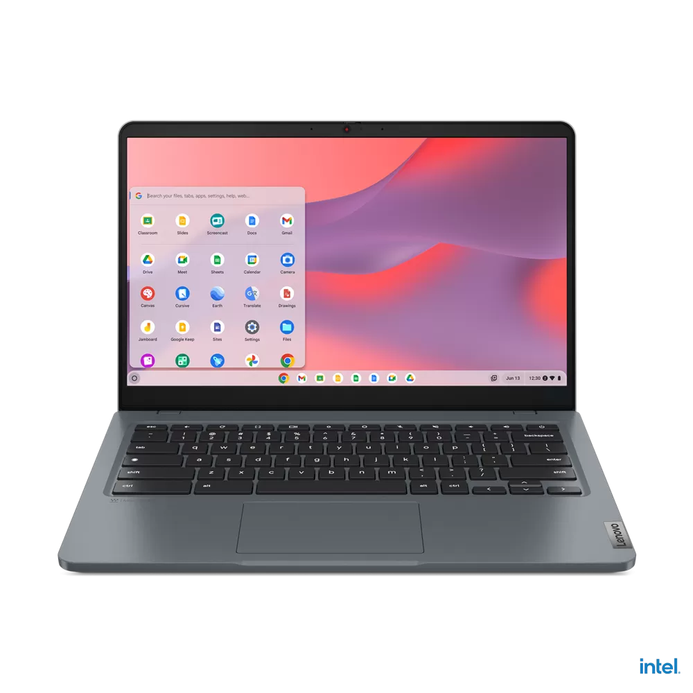 Notebook Lenovo 14e Chromebook Gen 3 14" Full HD Touch Intel N100 RAM 8GB eMMC 64GB Chrome OS Storm Grey