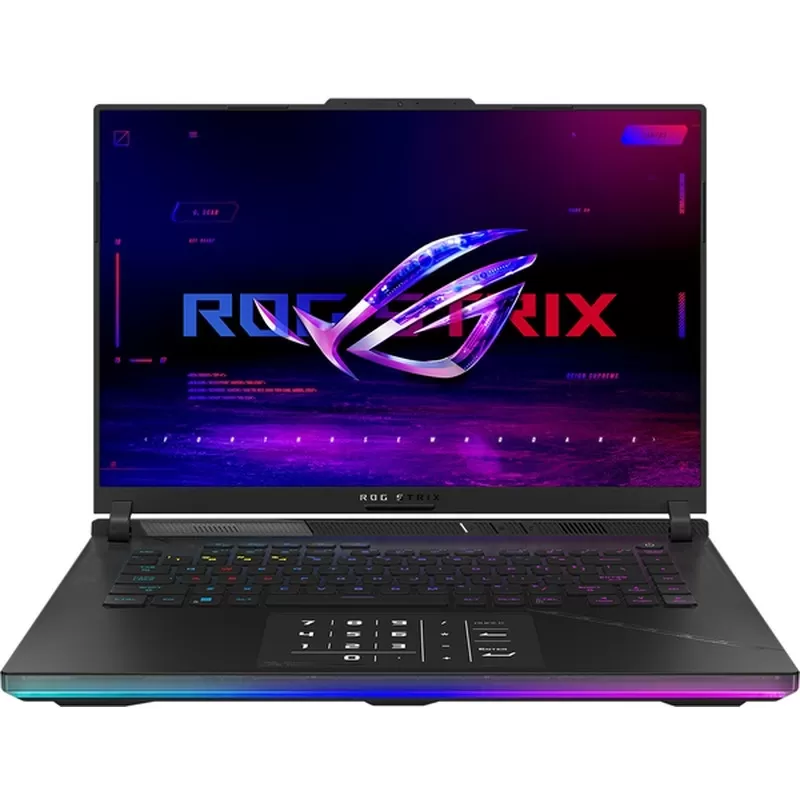 Notebook Asus ROG Strix SCAR G634JZR 16" QHD+ 240Hz Intel Core i9-14900HX RTX 4080-12GB RAM 64GB SSD 1TB No OS Off Black