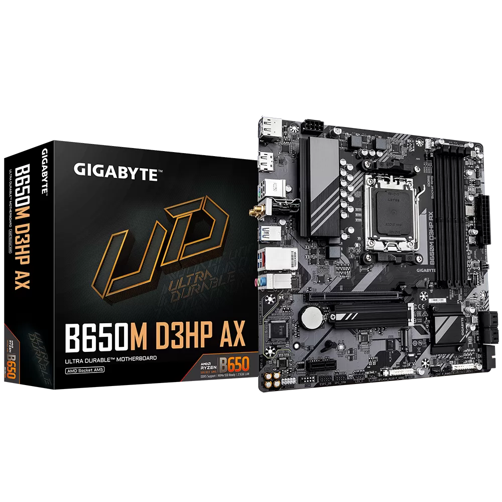 Placa de baza Gigabyte B650M D3HP AX  Socket AM5