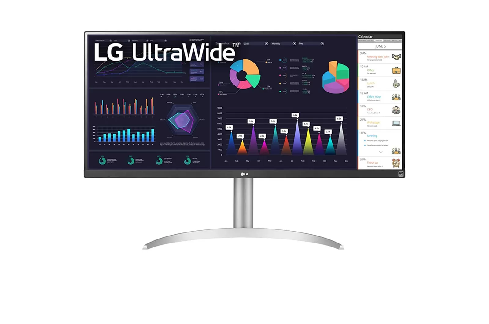 Monitor LED LG 34WQ650-W 34