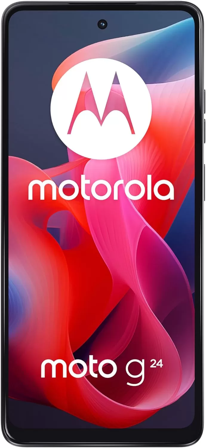 Telefon Mobil Motorola Moto G24  128GB Flash  4GB RAM  Dual SIM  4G  Matte Charcoal