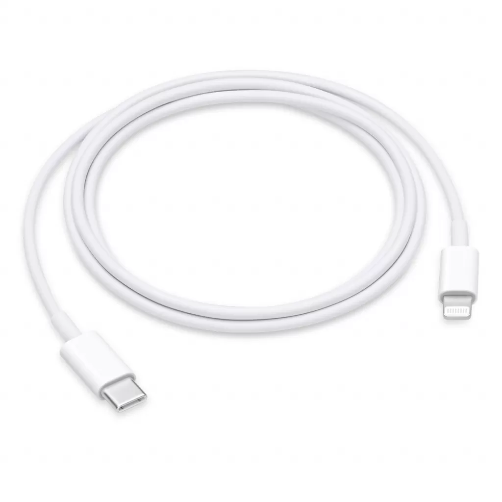 Cablu Apple MUQ93ZM/A USB-C - Lightning Cable 1m White