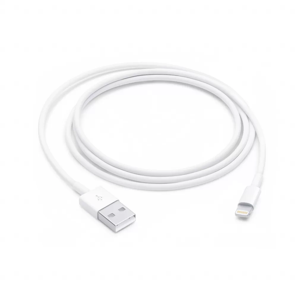 Cablu Apple MUQW3ZM/A USB-A - Lightning Cable 1m White