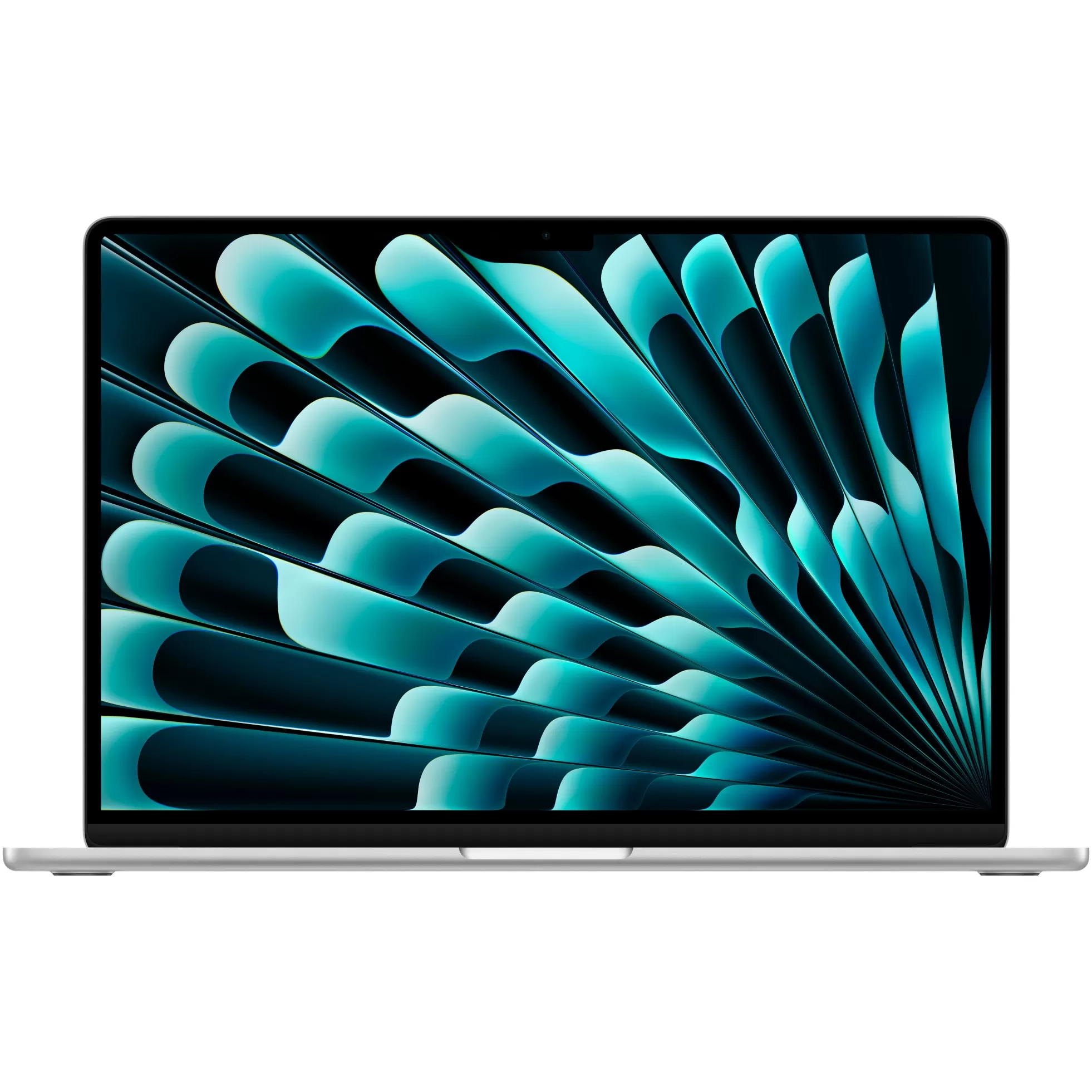 Notebook Apple MacBook Air 15 (2024) 15.3" Apple M3 8-core GPU 10-core RAM 8GB SSD 512GB Tastatura INT Argintiu