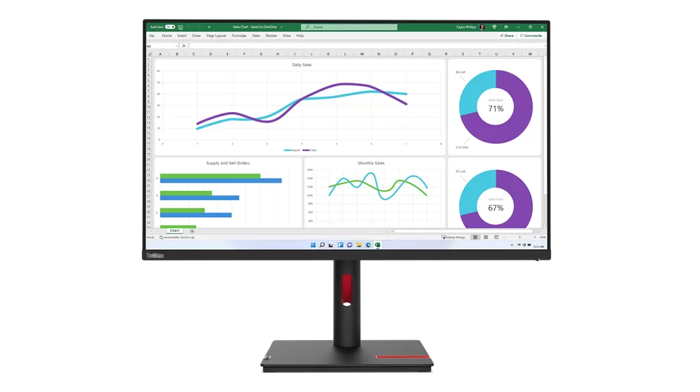 Monitor LED Lenovo ThinkVision T32h-30 31.5