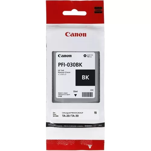 Cartus Inkjet Canon PFI-030BK 55ml Black