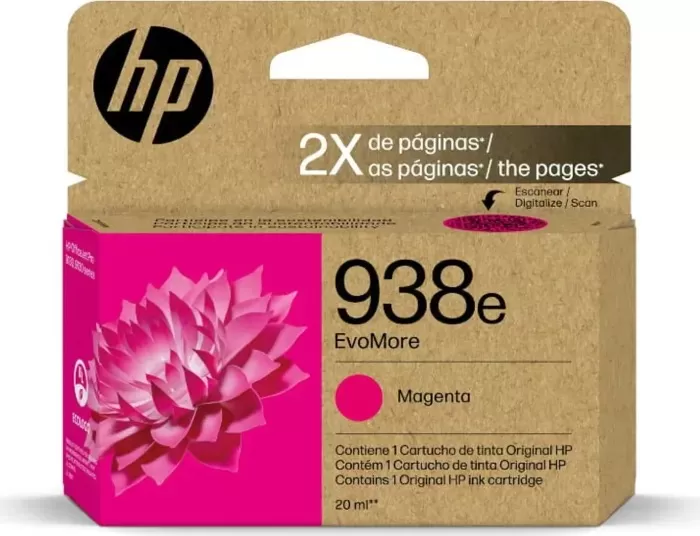 Cartus Inkjet HP 938e EvoMore 1650 pagini Magenta