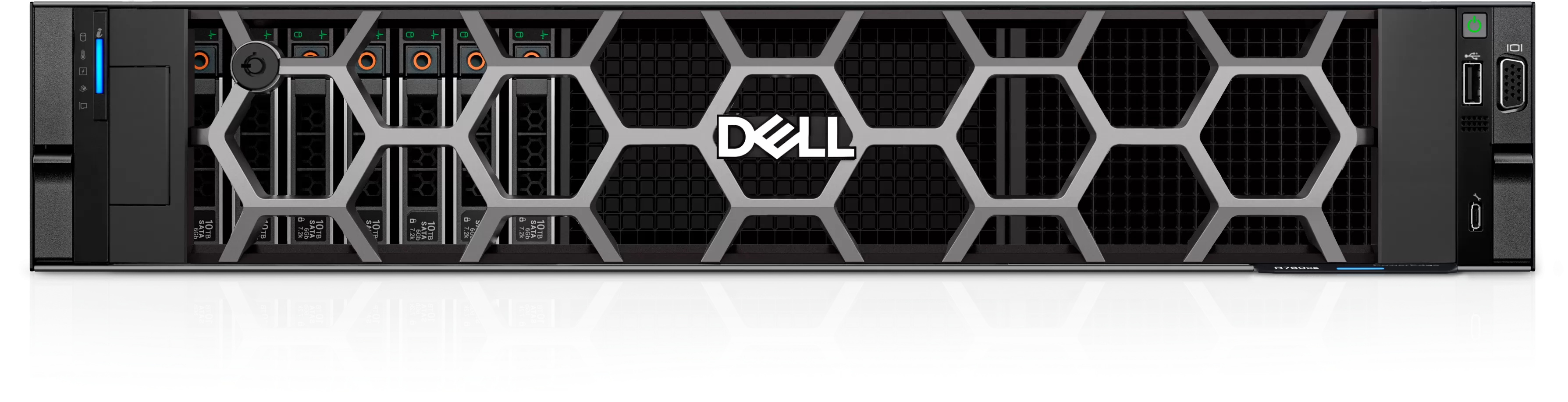Server Dell PowerEdge R760xs 2 x Intel Xeon Silver 4416+ RAM 64GB 2x1.92TB SSD PERC H755 16xSFF 700W Dual HotPlug