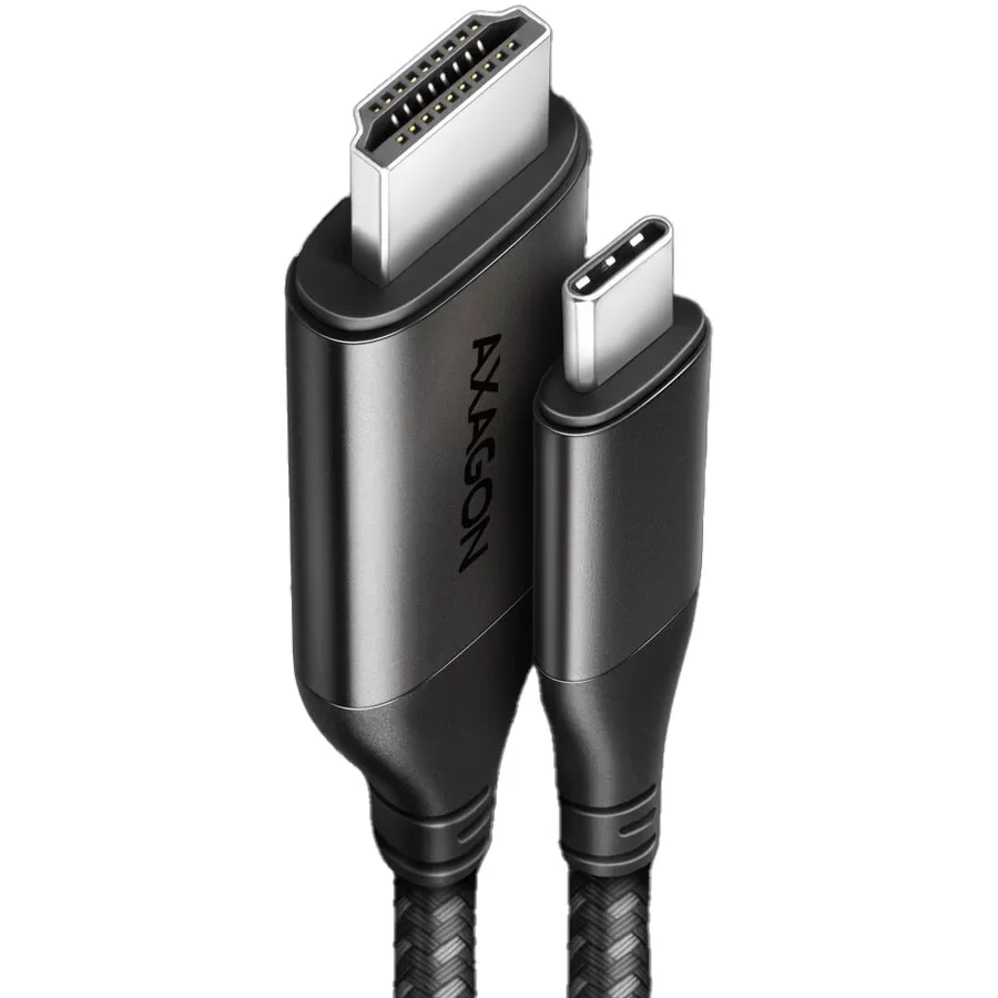 Adaptor Axagon RVC-HI2MC USB-C la HDMI 2.0a 4K/60Hz 180cm