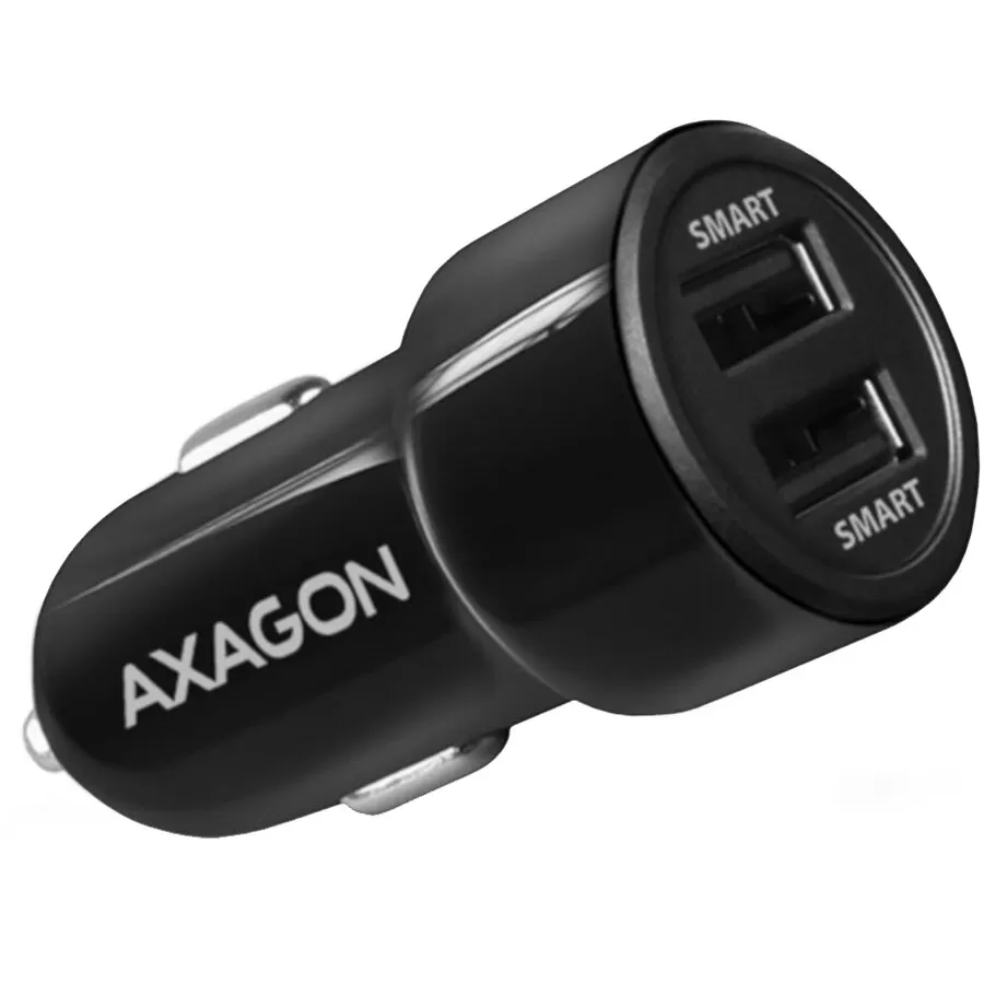 Incarcator Auto Axagon PWC-5V5 2 x USB Type-A 5V 2.4A + 2.4A