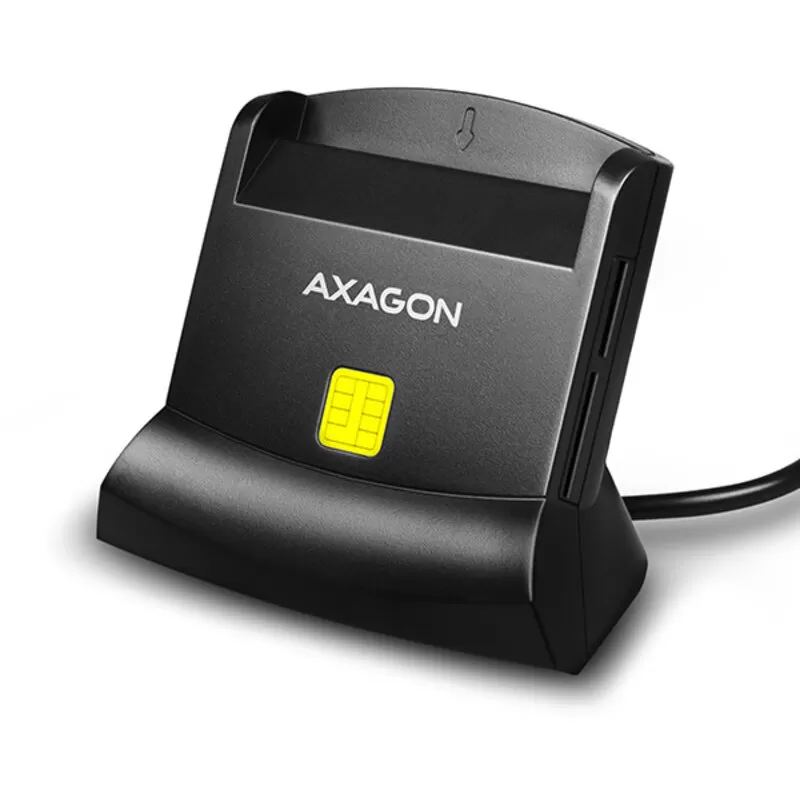 Card Reader Axagon CRE-SM2 USB-A SD microSD SmartCard SIM