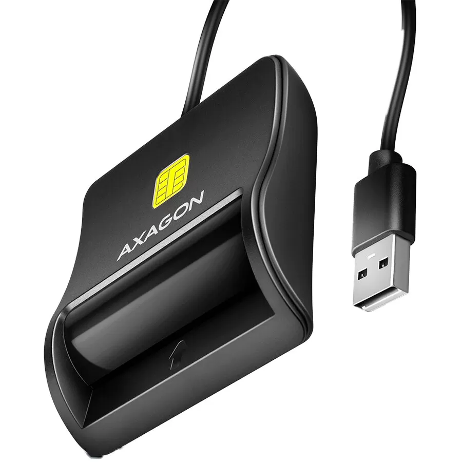 Smart Card Reader Axagon CRE-SM3N USB-A SmartCard