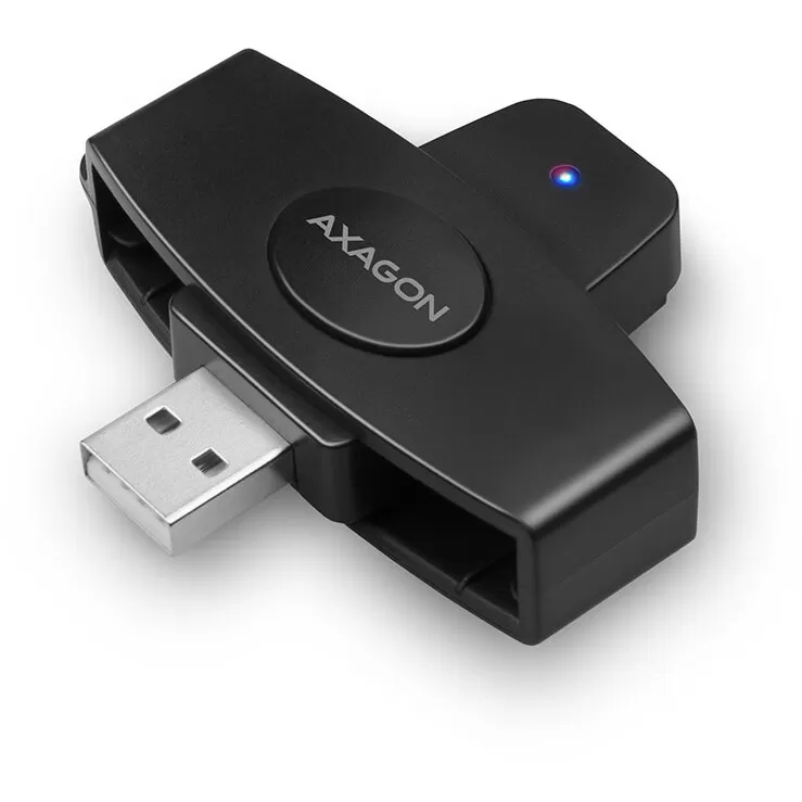 Smart Card Reader Axagon CRE-SM5 PocketReader USB-A SmartCard