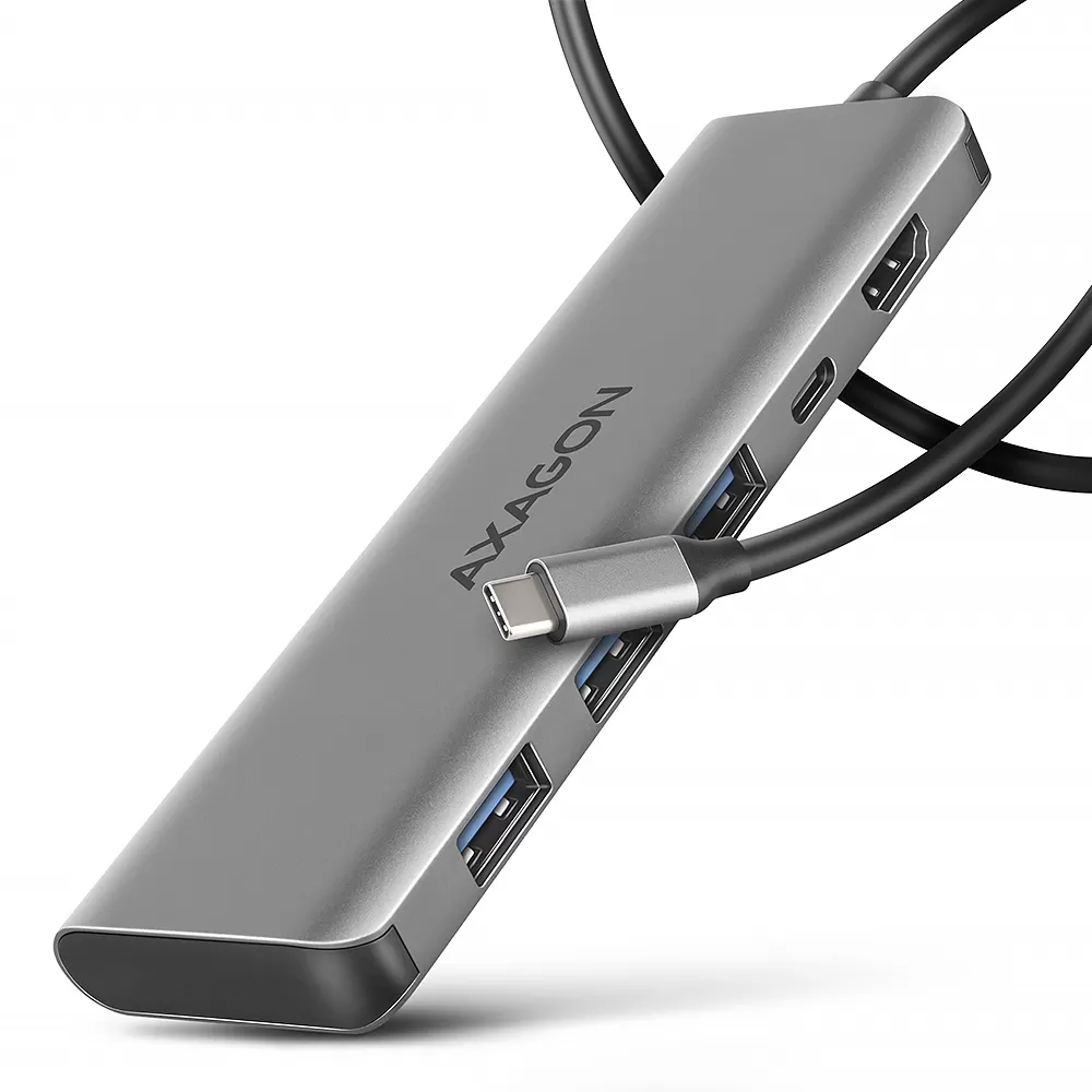 Hub USB Axagon HMC-5H USB-C 3x USB-A + HDMI