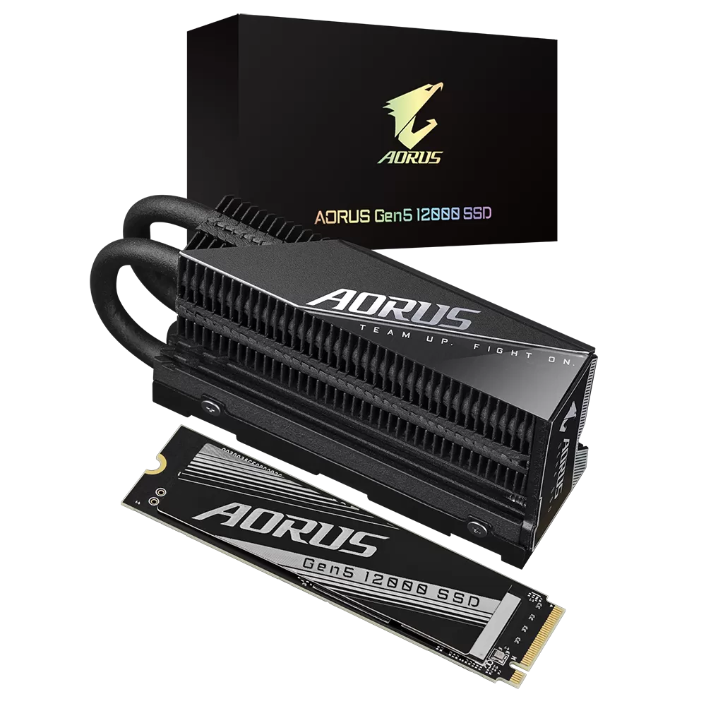 Hard Disk SSD Gigabyte AORUS Gen5 12000 1TB M.2 2280