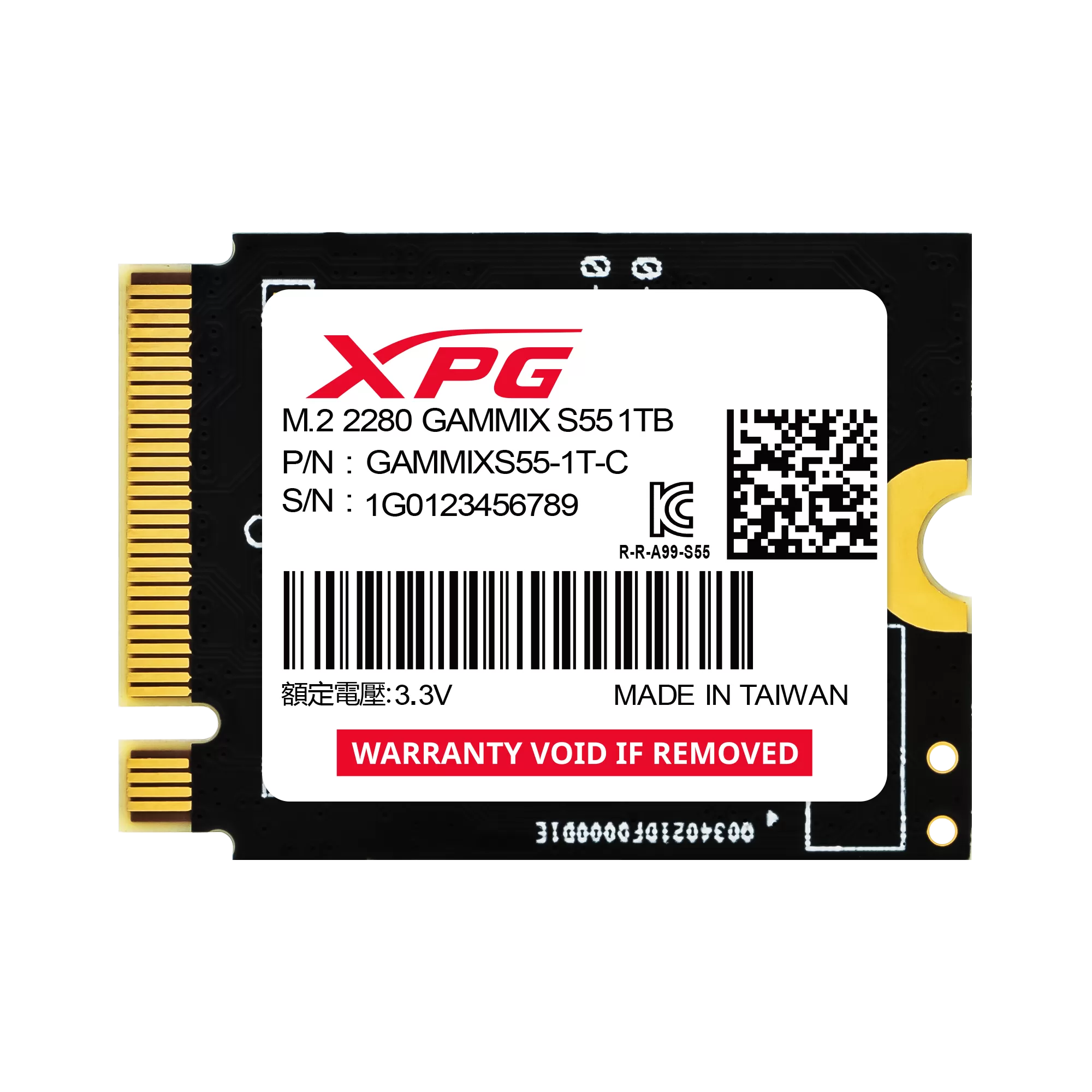 Hard Disk SSD A-Data XPG GAMMIX S55 1TB M.2 2230