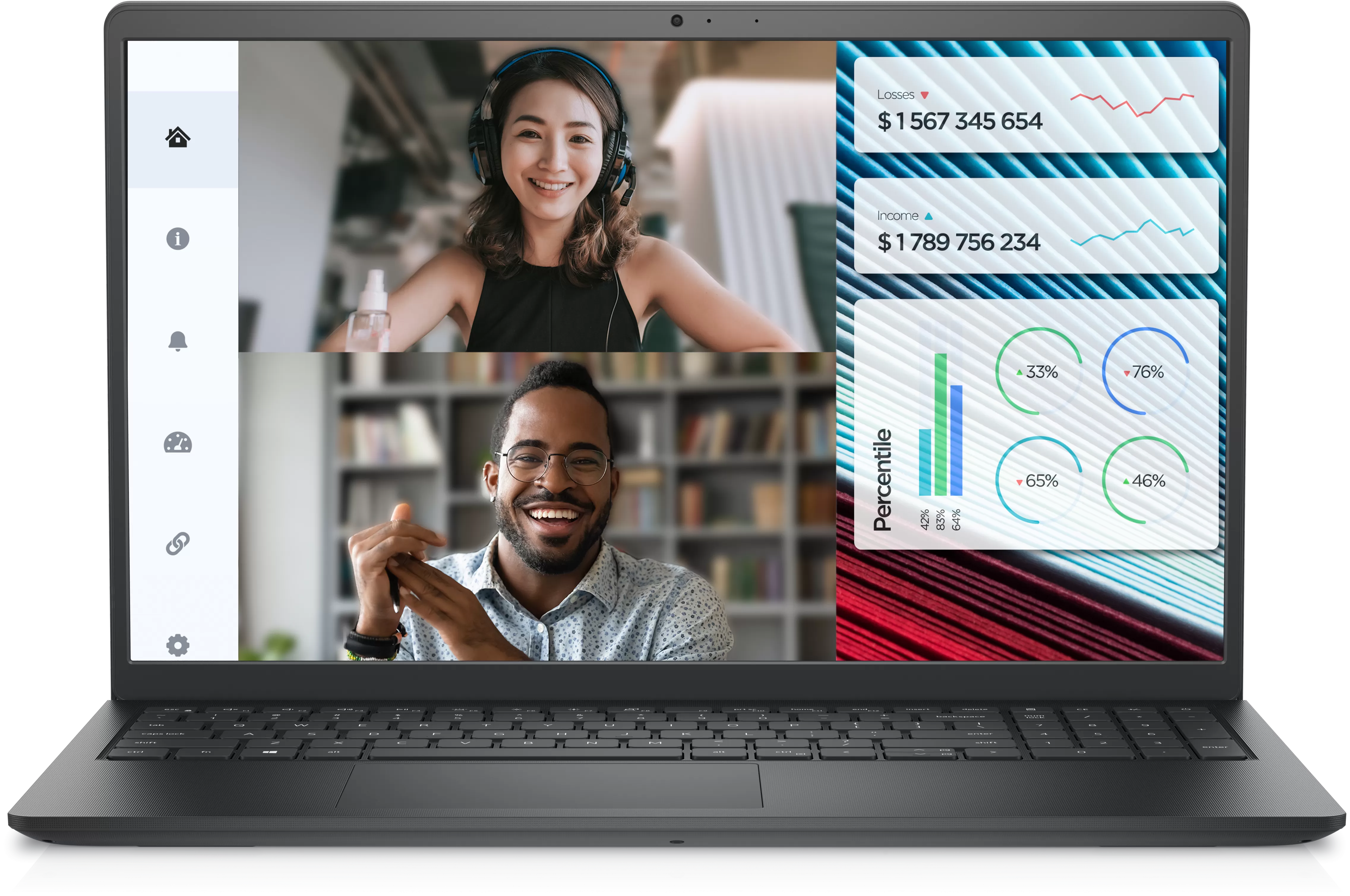 Notebook Dell Vostro 3520 15.6" Full HD Intel Core i3-1215U RAM 8GB SSD 256GB Windows 11 Pro Education