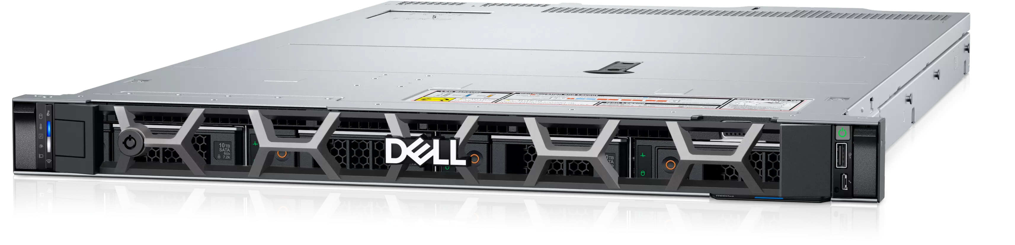 Server Dell PowerEdge R660xs Intel Xeon Silver 4410Y 32GB RAM 960GB SSD PERC H755 8xSFF 1100W Dual HotPlug ProSupport