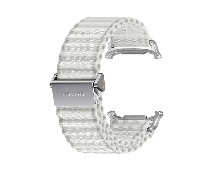 Curea Smartwatch Samsung ET-SVL70 pentru Galaxy Watch Ultra Trail Band Strap White Sand