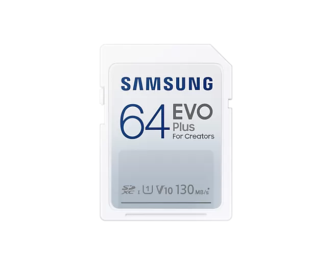 Card de memorie Samsung EVO Plus MB-SC64K SDXC 64GB UHS-I CL10