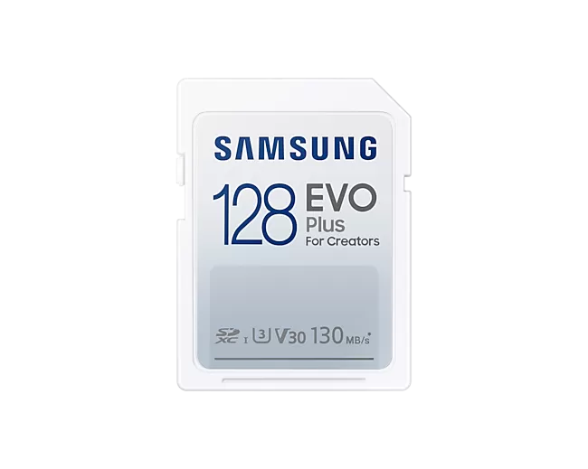 Card de memorie Samsung EVO Plus MB-SC128K  SDXC  128GB  UHS-I  CL10