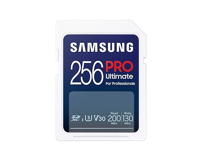 Card de memorie Samsung PRO Ultimate MB-SY256S/WW SDXC 256GB UHS-I U3 V30