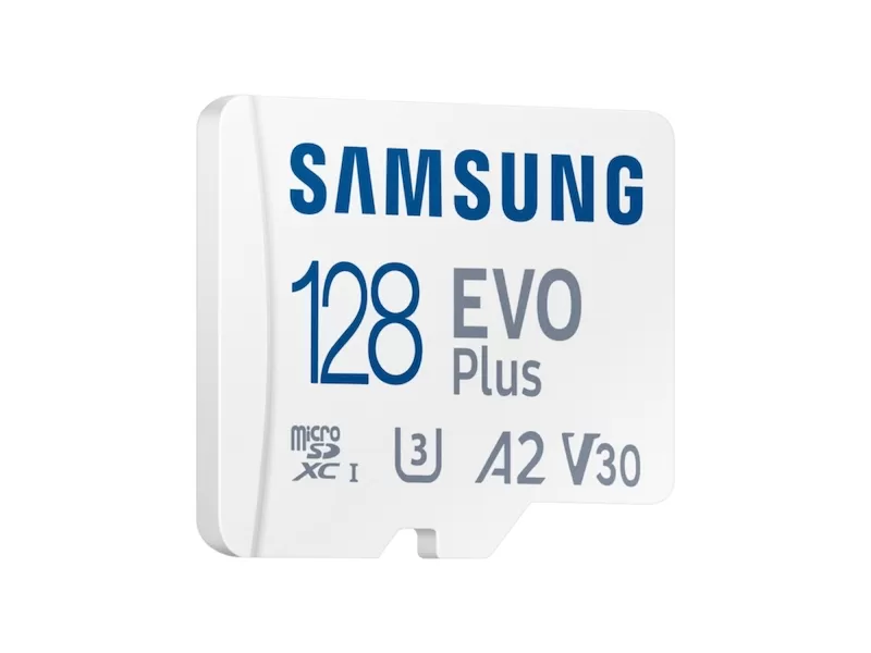 Card de memorie Samsung EVO Plus (2024) MB-MC128SA  Micro SDXC  128GB  UHS-I  U3  V30  A2 + Adaptor SD