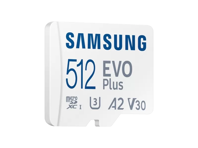 Card de memorie Samsung EVO Plus (2024) MB-MC512SA Micro SDXC 512GB UHS-I U3 V30 A2 + Adaptor SD