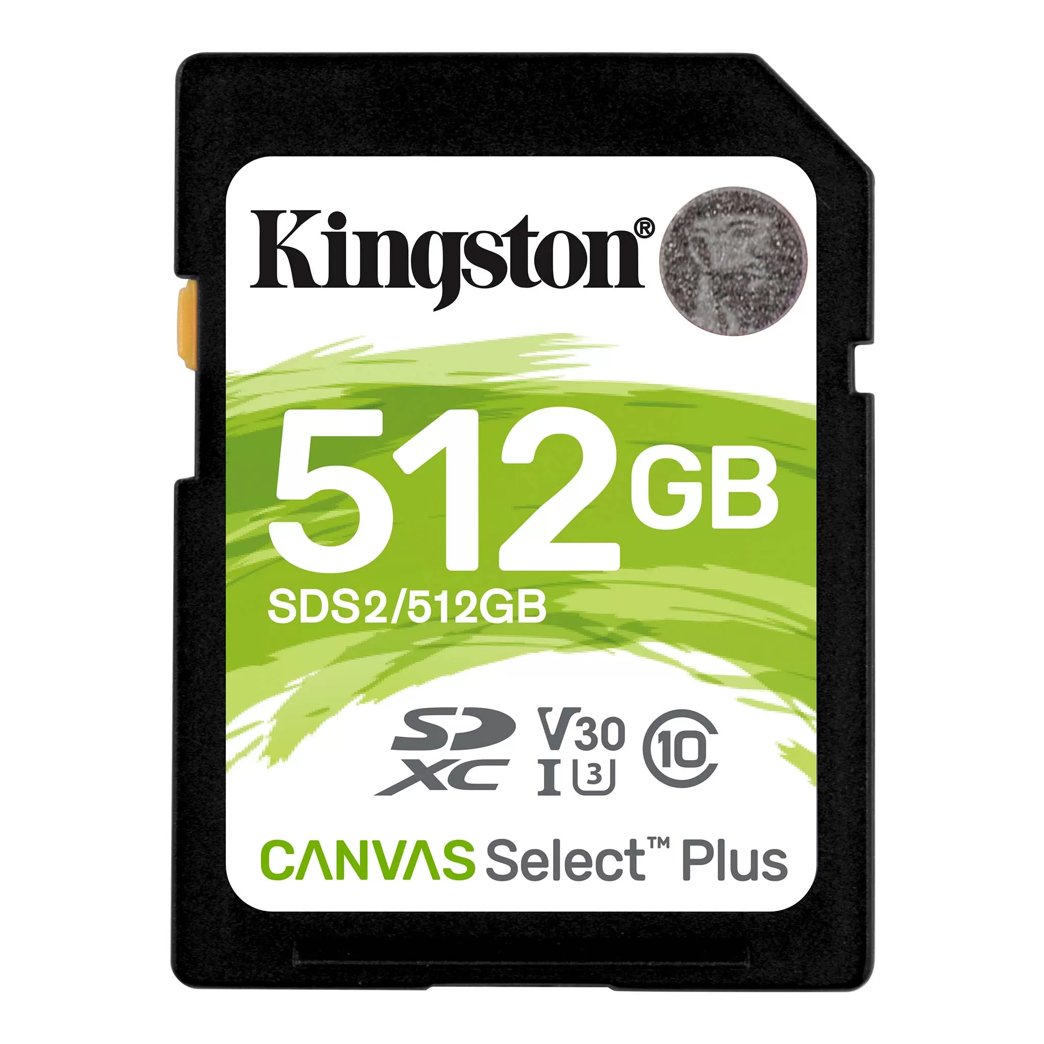 Card de memorie Kingston Canvas Select Plus 512GB SDXC UHS-I U3 V30