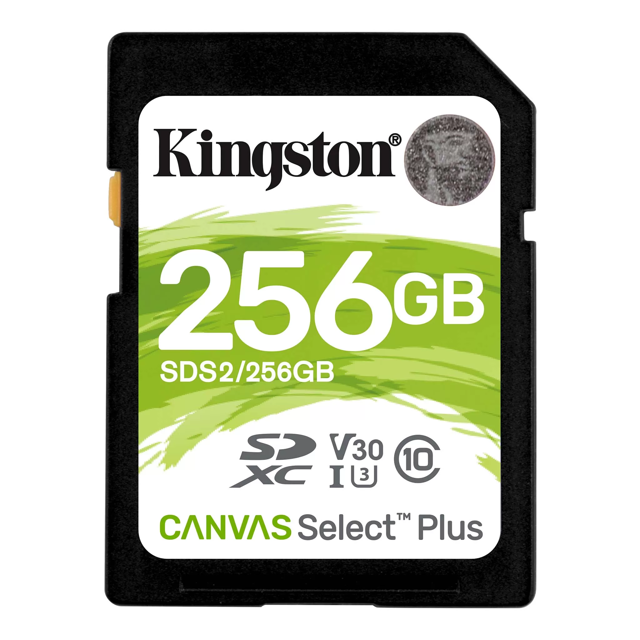 Card de memorie Kingston Canvas Select Plus  256GB  SDXC  UHS-I  U3  V30