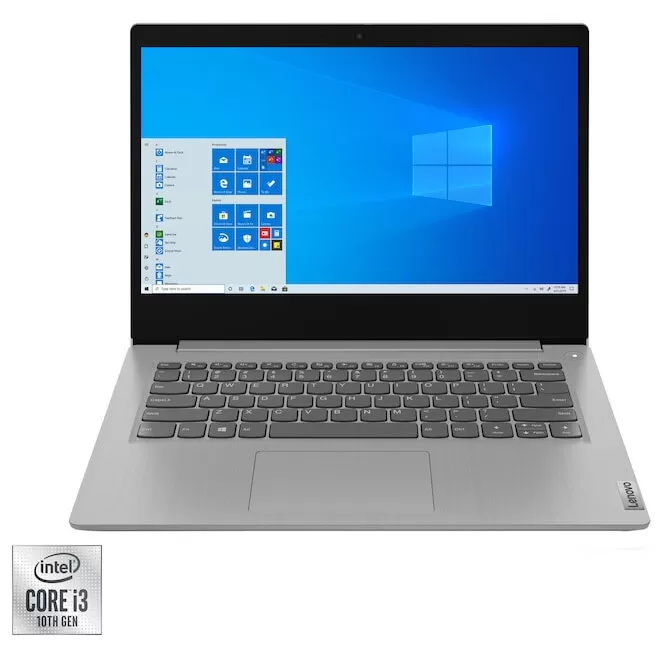 Notebook Lenovo IdeaPad 3 14IIL05 14" Full HD Intel Core i3-1005G1 RAM 4GB SSD 128GB Windows 10 Home S Mode Grey