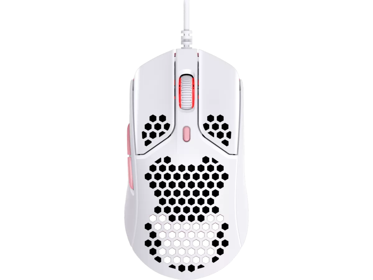 Mouse Gaming HP HyperX Pulsefire Haste White/Pink