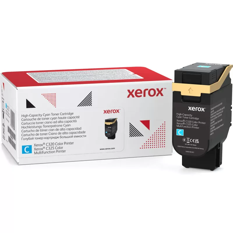 Cartus Toner Xerox 006R04832 5500 pagini Cyan