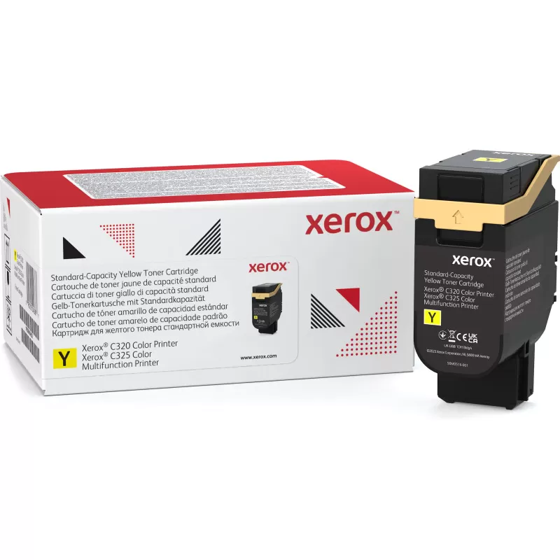 Cartus Toner Xerox 006R04826  1800 pagini  Yellow