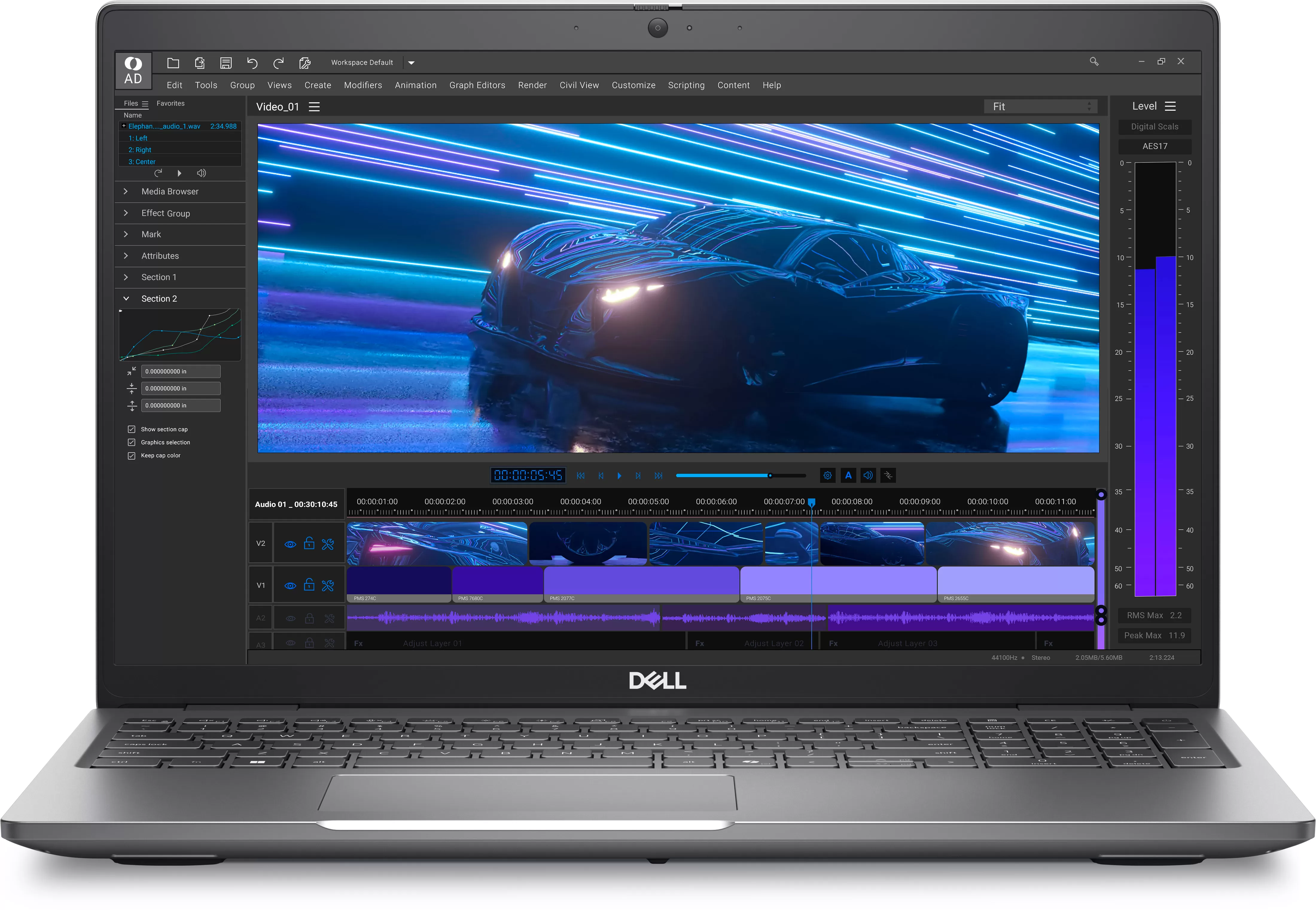 Notebook Dell Precision 3591 15.6" Full HD Intel Cora Ultra 7 155H RTX 1000 Ada-6GB RAM 32GB SSD 1TB 5G Windows 11 Pro ProSupport