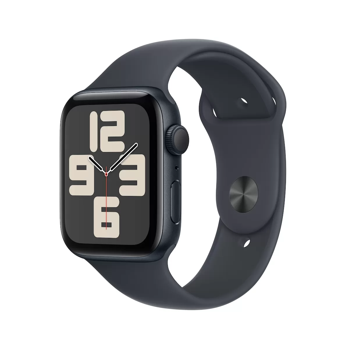 Smartwatch Apple Watch SE GPS (2024) 40mm Carcasa Midnight Aluminium Bratara Midnight Sport - M/L