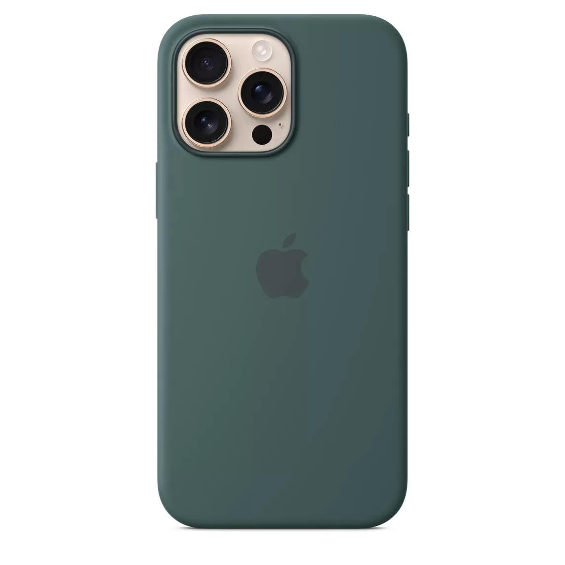 Husa de protectie Apple cu MagSafe pentru iPhone 16 Pro Max Silicon Lake Green (Seasonal)