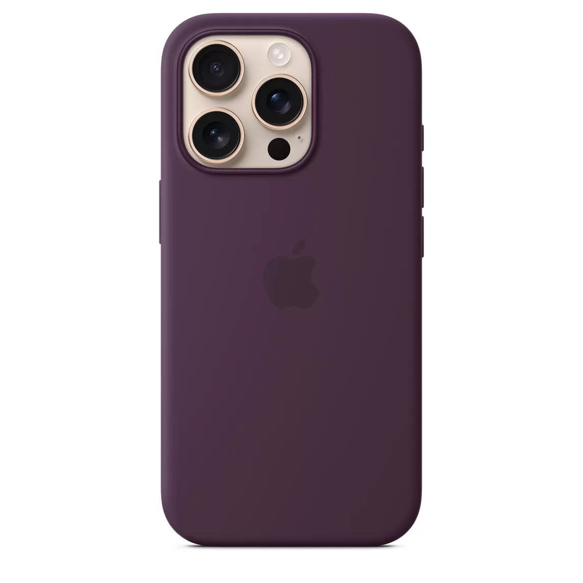 Husa de protectie Apple cu MagSafe pentru iPhone 16 Pro  Silicon  Plum